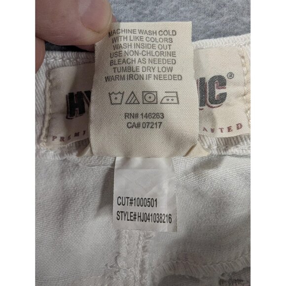 Hydraulic Jeans Womens 14 White Nolita Skinny Stretch Five Pocket HJ041038216 - Picture 15 of 15